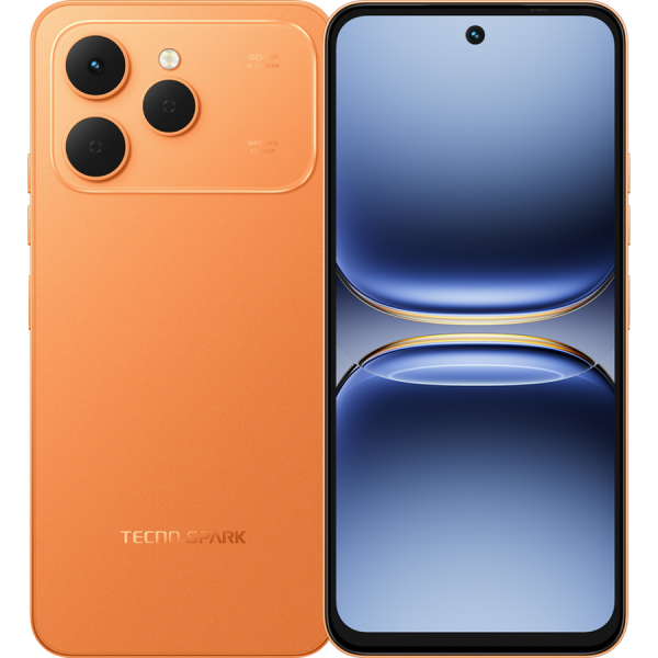 Купить Смартфон Tecno Spark 50 8/128Gb Оранжевый